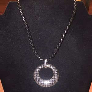 16" Silver Pendant